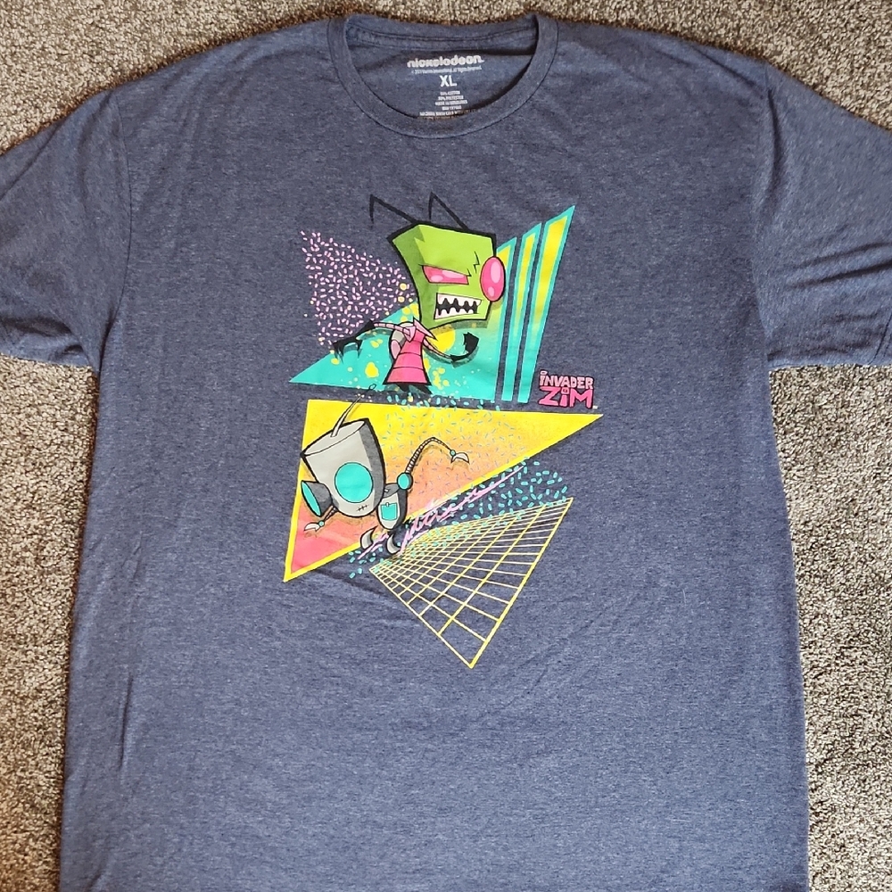 Nickelodeon Invader Zim - Short Sleeve Tee - Size XL